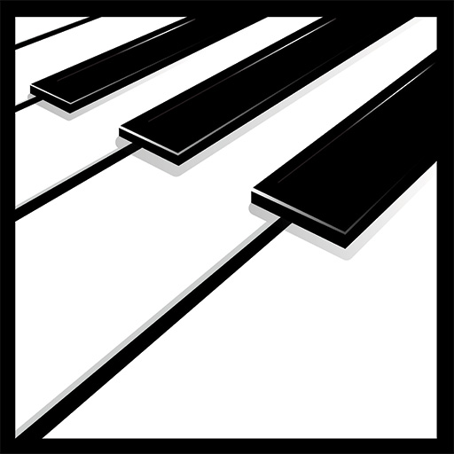 Close-up of piano keys in black and white.